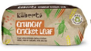 The limited edition loaf from Roberts Bakery is made from real crickets ground down into the flour