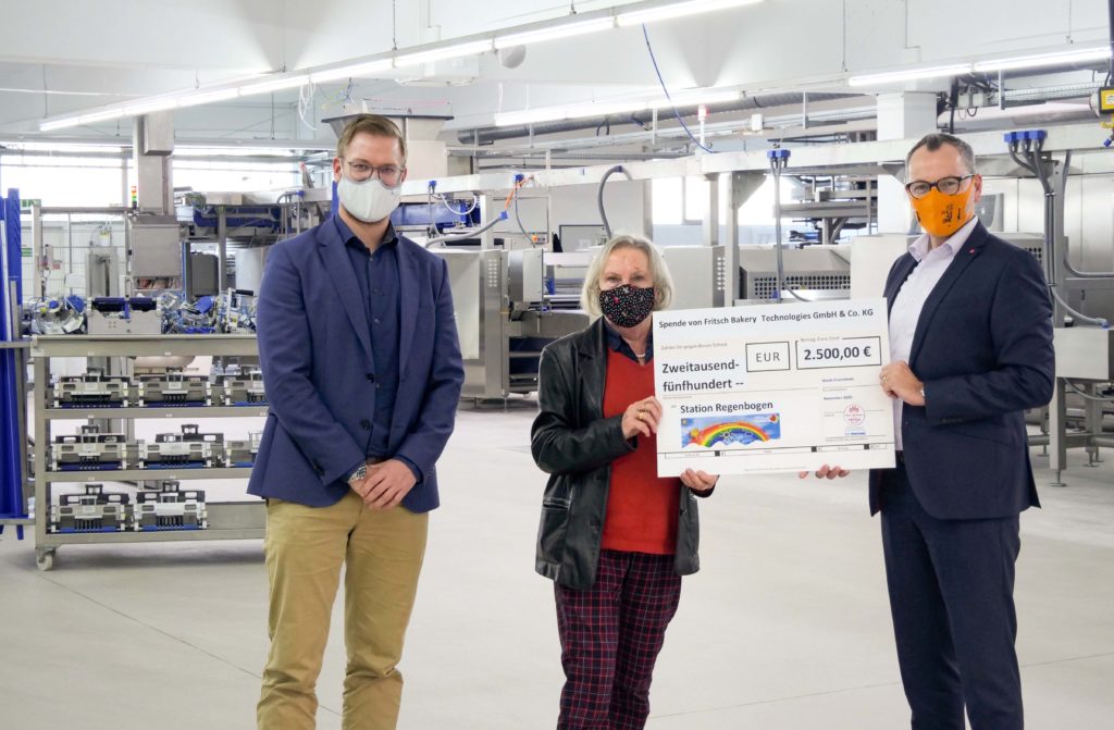 FRITSCH give charitable donation for children cancer ward