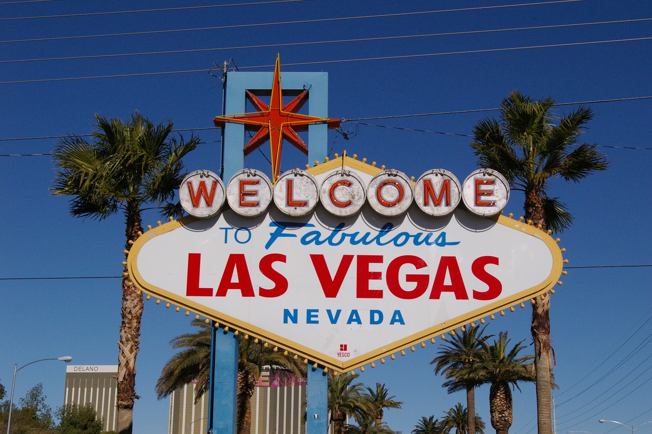 Las Vegas welcome sign