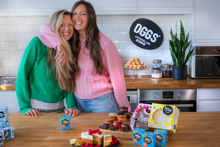 OGGS Founders Polly Trollope, left, Hannah Carter, right